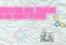 Présentation des travaux de nos comités d’études le mercredi 6 mars 2024