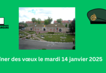 Diner des vœux le mardi 14 janvier 2025