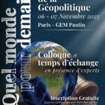 Affiche Rencontres de la Géopolitique – 6 et 7 nov 2025